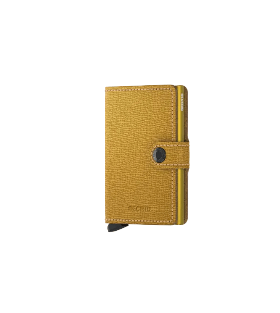 Miniwallet Crisple SECRID MC - ocra - Pelletteria Allegrini