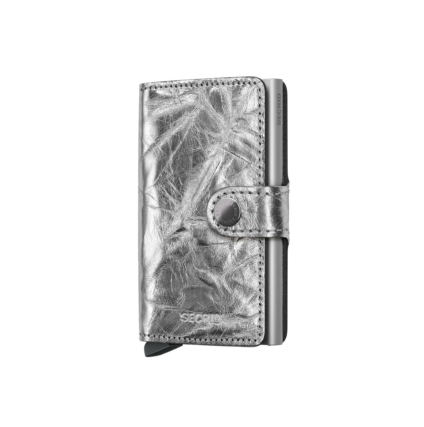 Miniwallet Crunch SECRID MCR - Silver - Pelletteria Allegrini