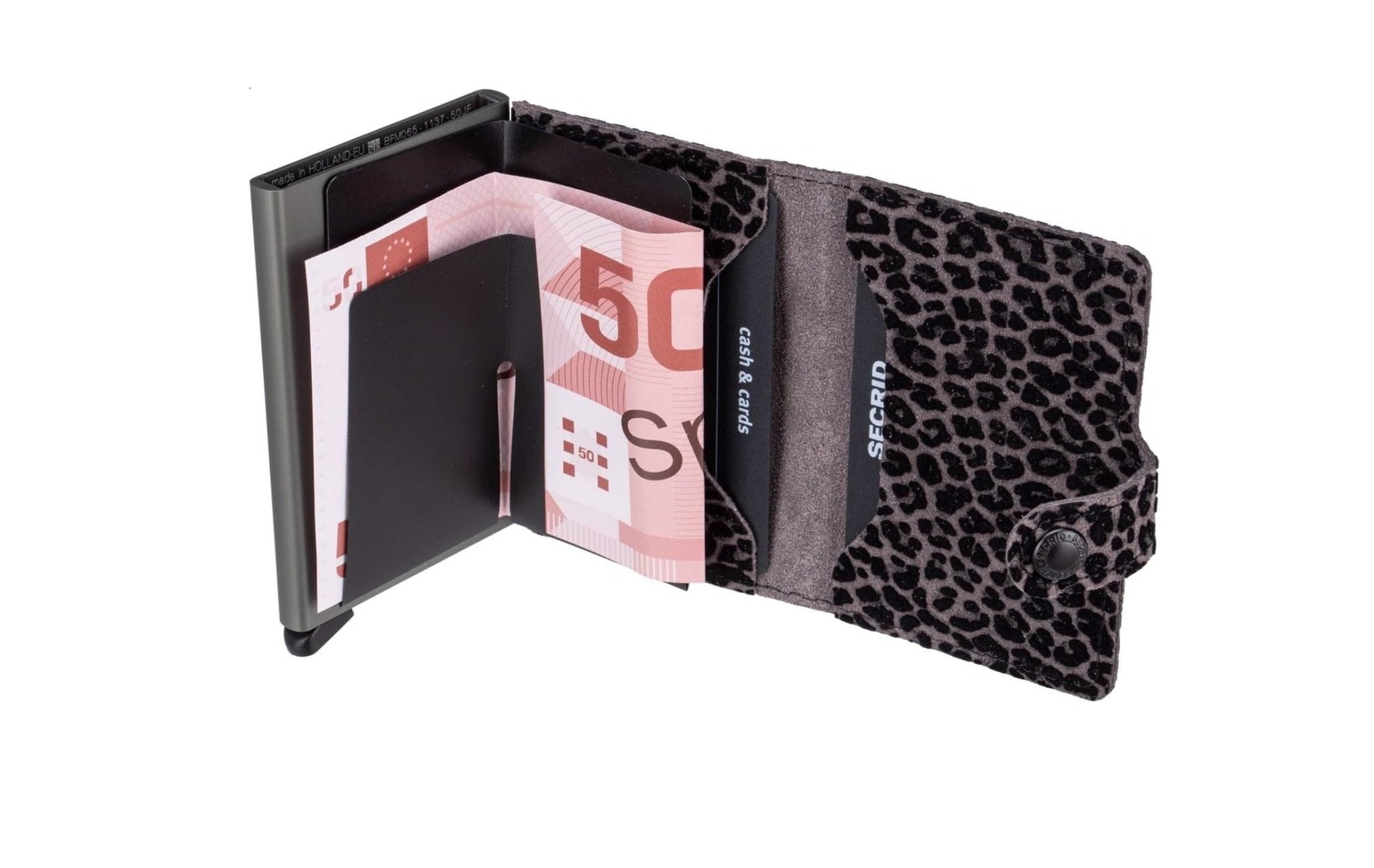 Miniwallet Leo SECRID MLE - grigio - Pelletteria Allegrini