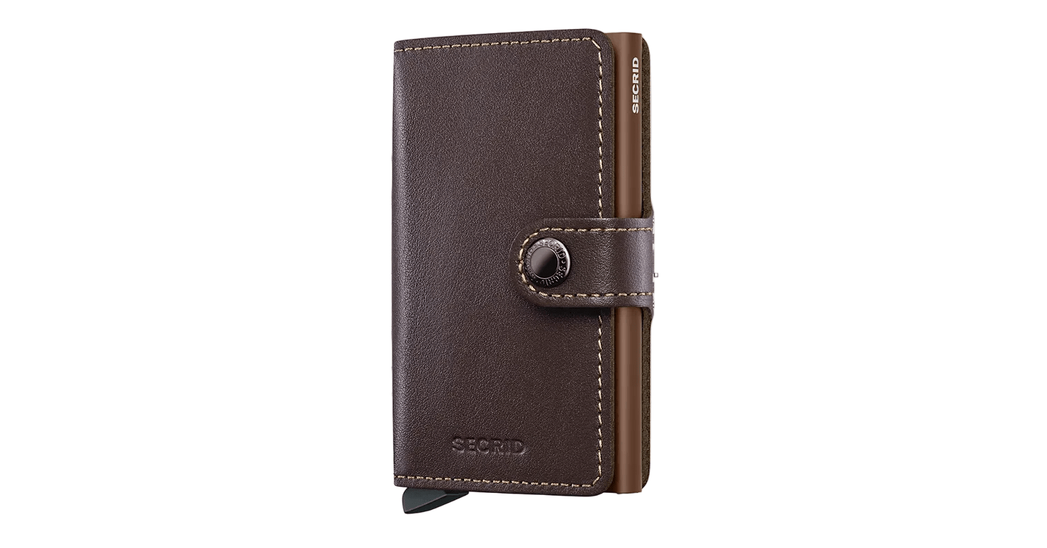 Miniwallet Original SECRID M - chocolate - Pelletteria Allegrini