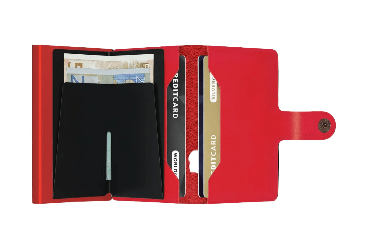 Miniwallet Original SECRID M - rosso - Pelletteria Allegrini
