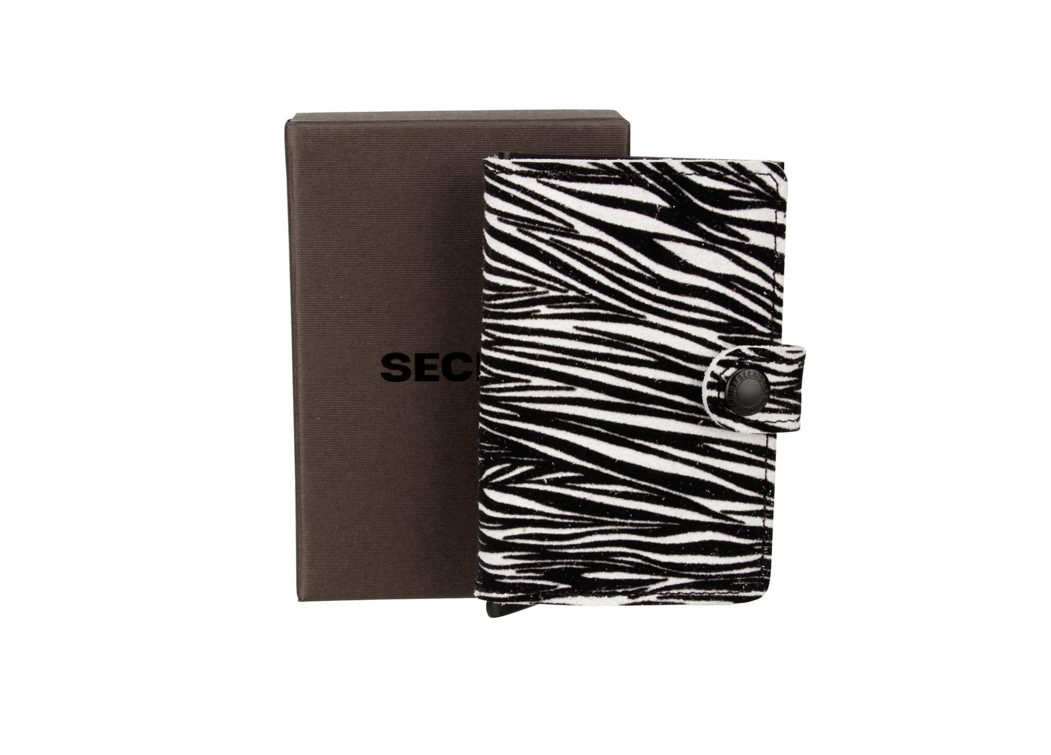 Miniwallet Zebra SECRID MZE - grigio chiaro - Pelletteria Allegrini