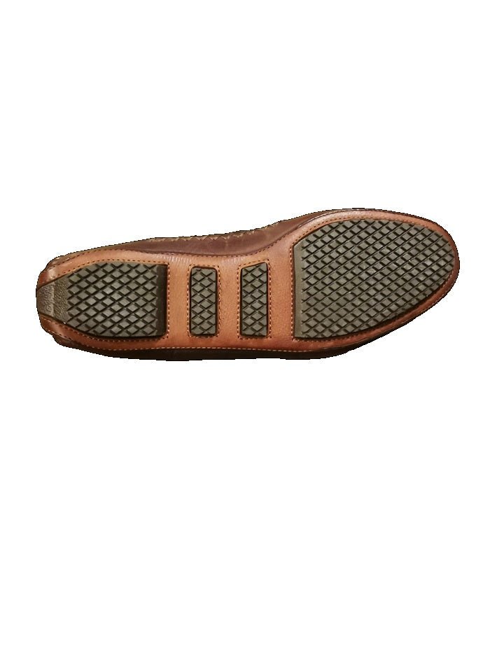 Mocassino donna in pelle Pelletteria Allegrini Filippo 5108 Marrone - Pelletteria Allegrini