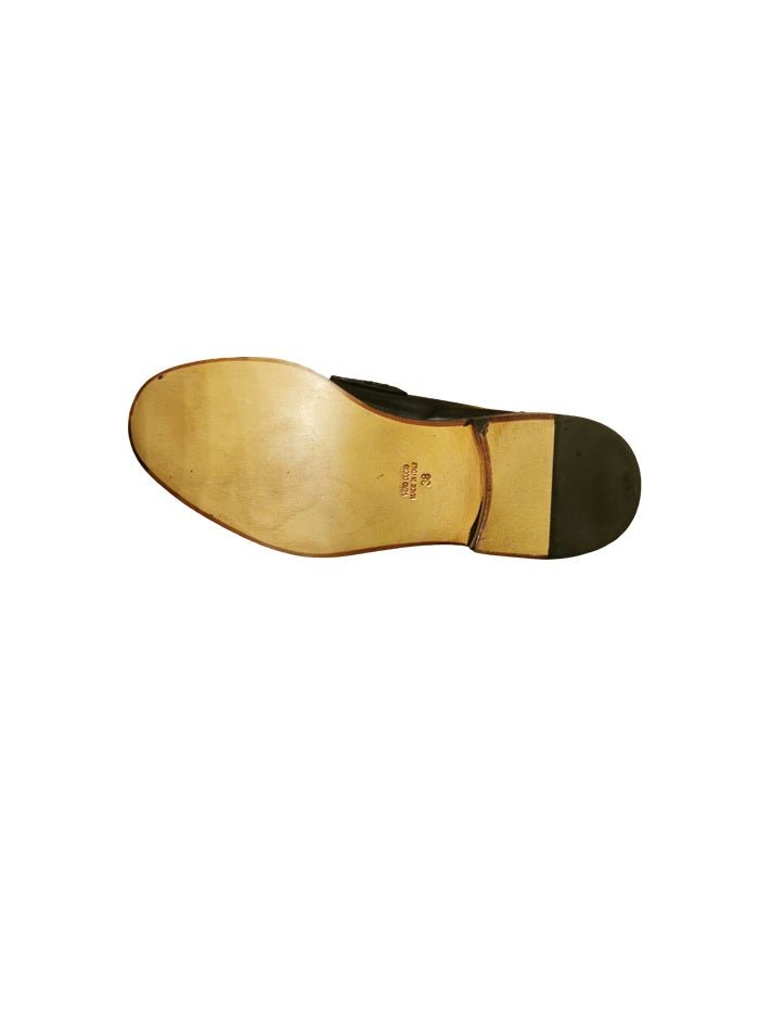 Mocassino donna in pelle Pelletteria Allegrini Filippo ZARA Nero - Pelletteria Allegrini