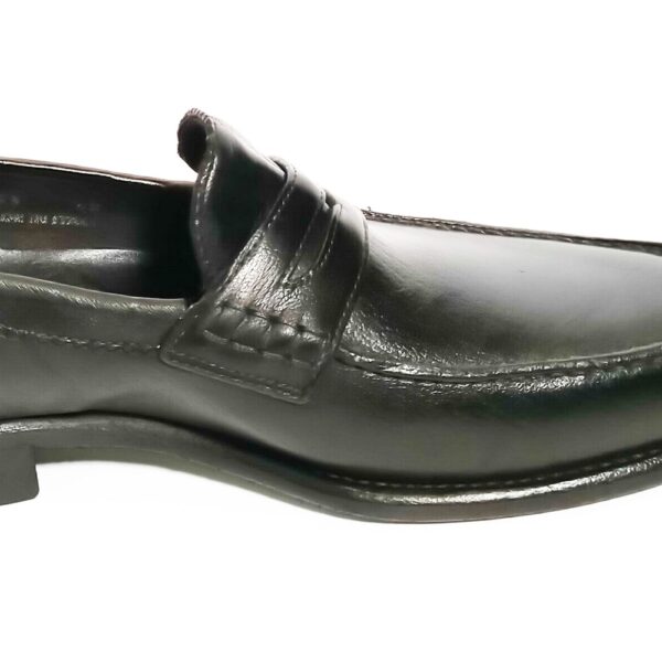 Mocassino uomo in pelle Pelletteria Allegrini Filippo 1253 Nero - Pelletteria Allegrini