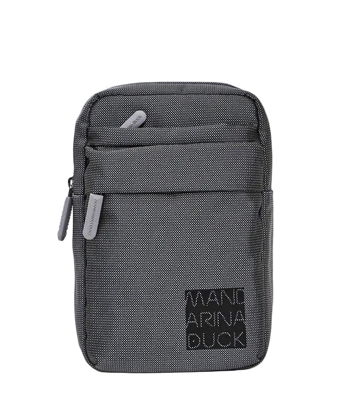 Monospalla sling bag District bag Mandarina Duck P10KPM02 Steel - Pelletteria Allegrini