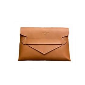 Pochette in pelle Boldrini 07459 Naturale - Pelletteria Allegrini