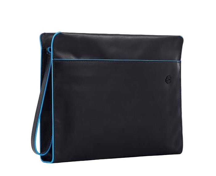 Pochette in pelle Piquadro AC5974B2VR Blu - Pelletteria Allegrini