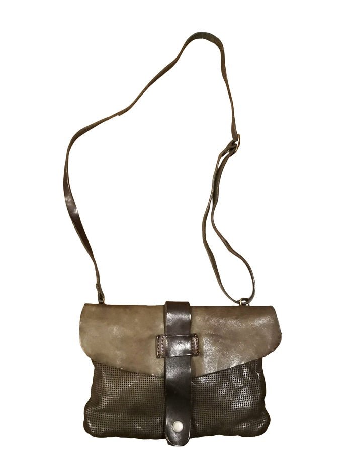 Pochette/marsupio in pelle Pelletteria Allegrini Filippo 1523 Verde militare - Pelletteria Allegrini