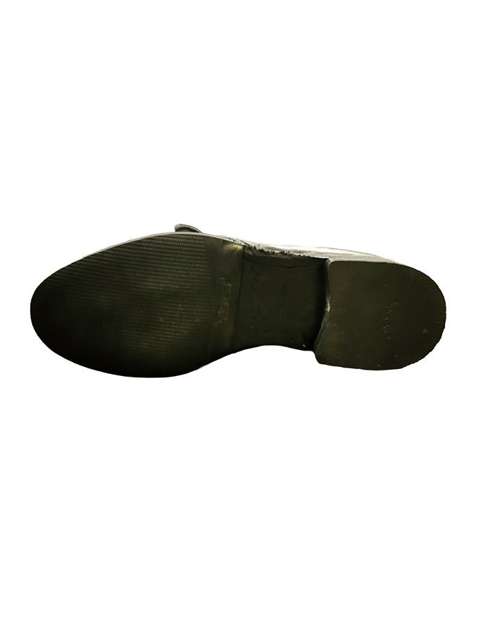 Polacchina donna in pelle Pelletteria Allegrini Filippo D264 Nero - Pelletteria Allegrini