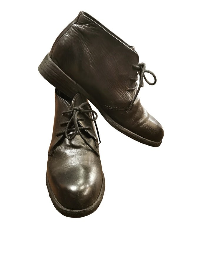 Polacchina donna in pelle Pelletteria Allegrini Filippo D264 Nero - Pelletteria Allegrini