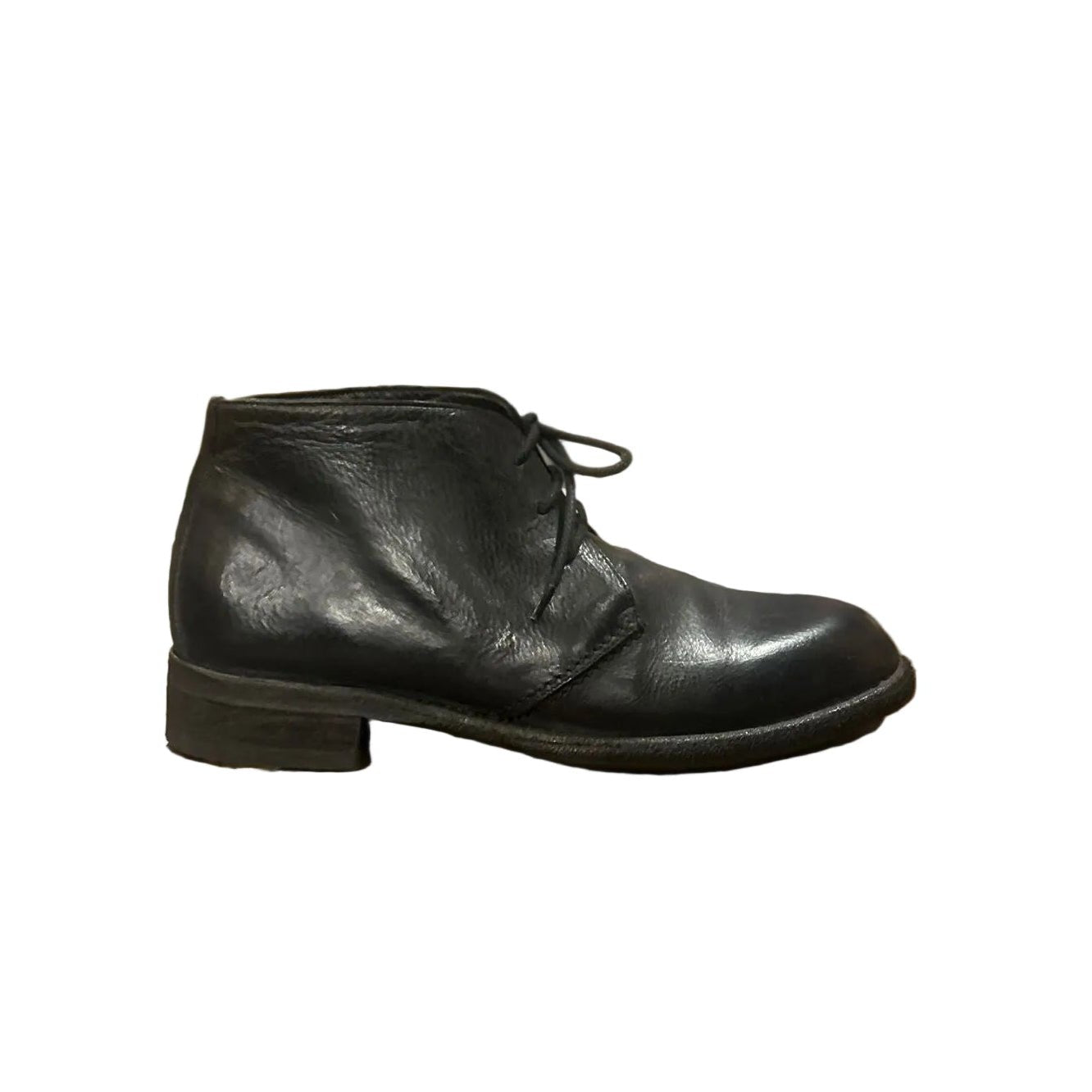 Polacchina donna in pelle Pelletteria Allegrini Filippo D264 Nero - Pelletteria Allegrini