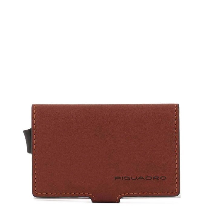 Portacarte automatico uomo Piquadro PP5649B3R Cuoio - Pelletteria Allegrini