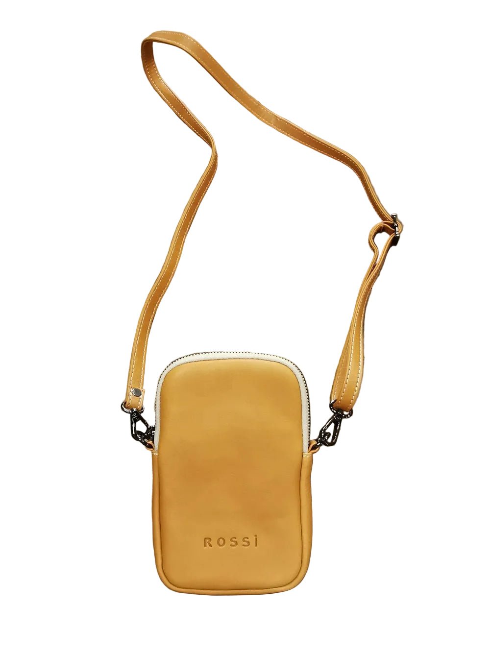 Portacellulare in pelle Bruno Rossi R272 Biscotto - Pelletteria Allegrini