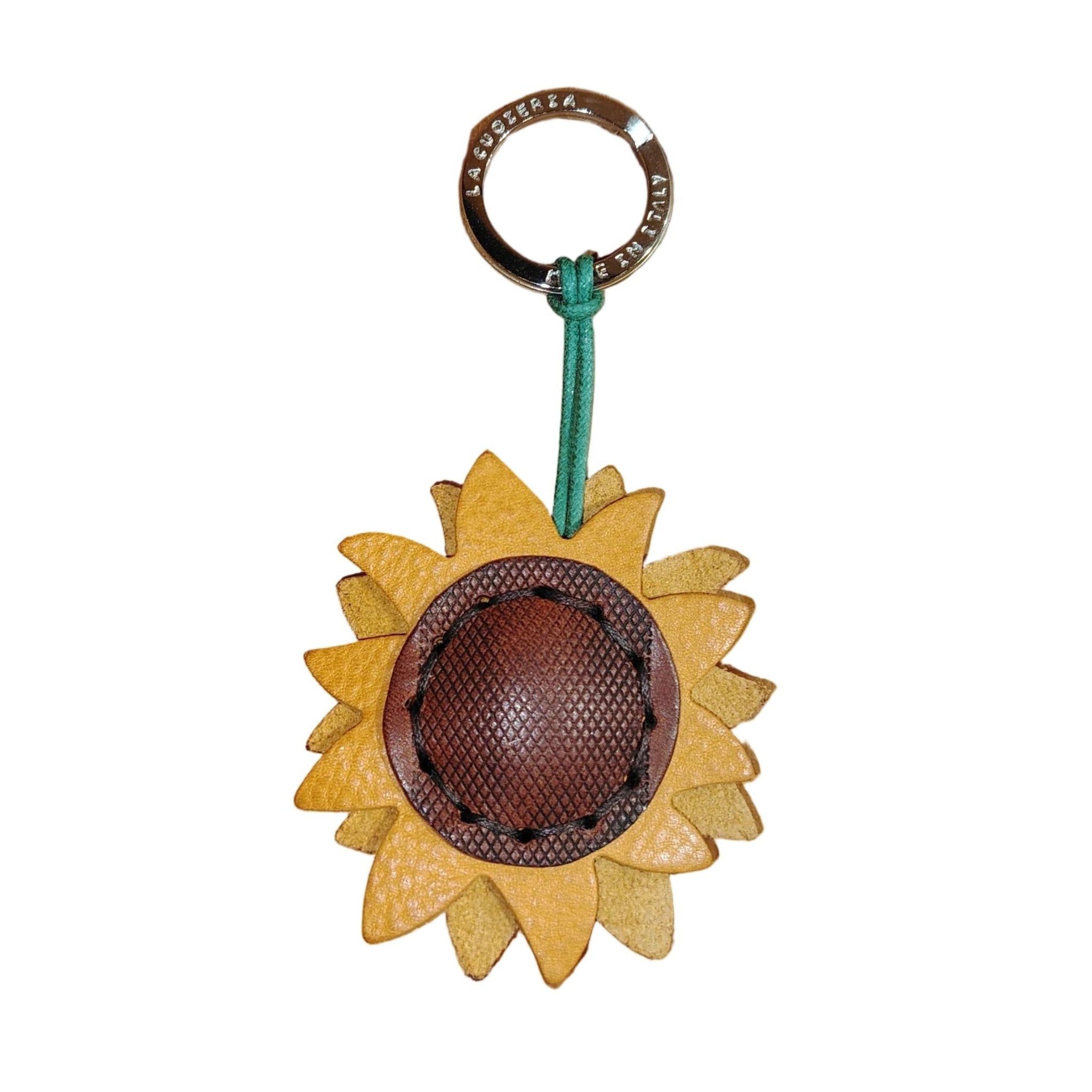 Portachiavi in pelle Pelletteria Allegrini Filippo Girasole - Pelletteria Allegrini