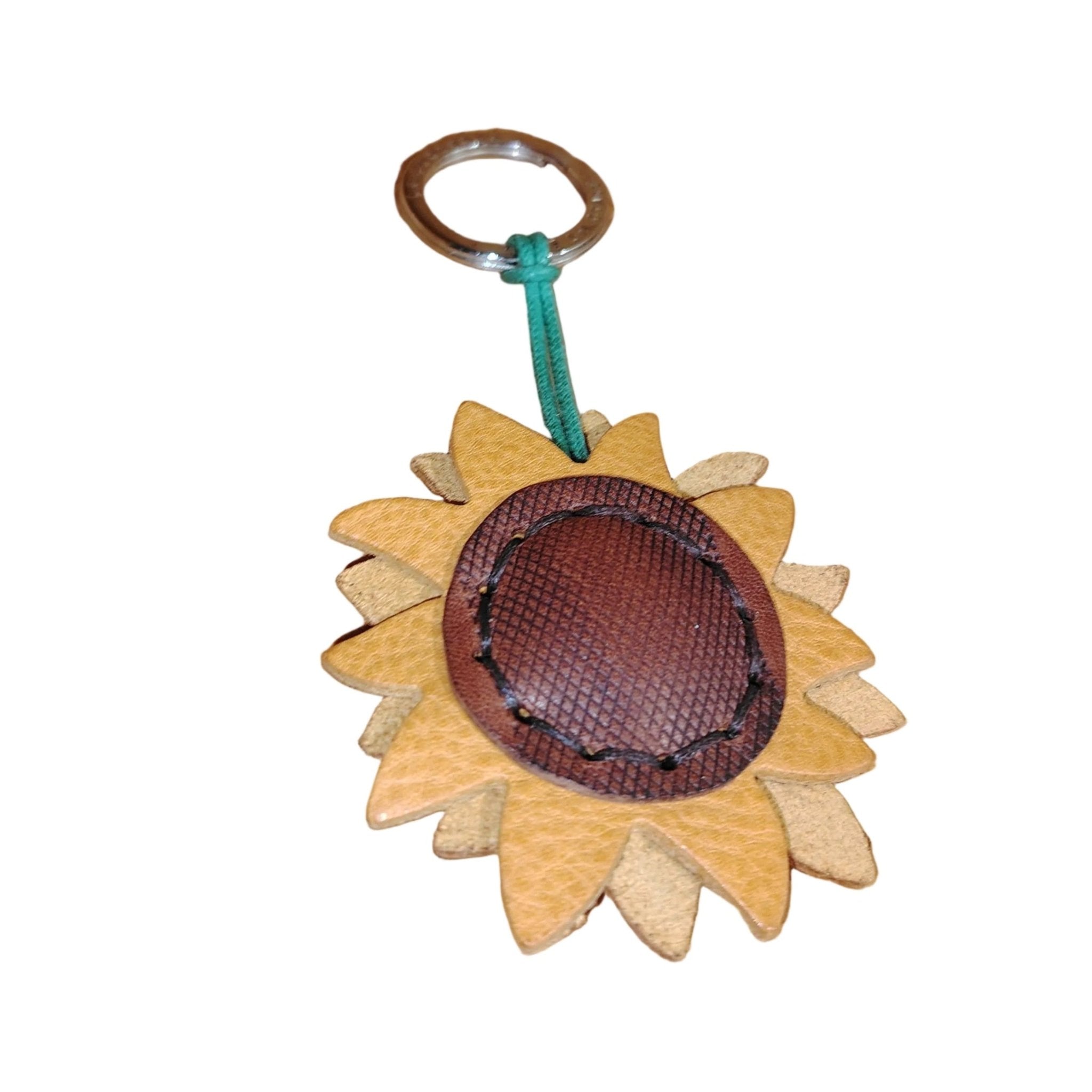 Portachiavi in pelle Pelletteria Allegrini Filippo Girasole - Pelletteria Allegrini