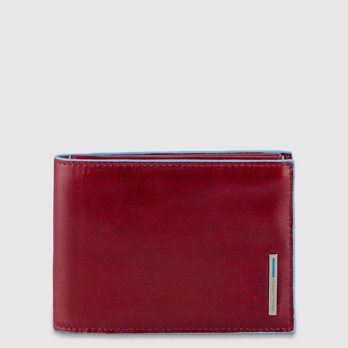 Portafogli uomo con porta documenti Piquadro PU1392B2R Rosso - Pelletteria Allegrini