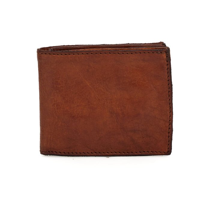 Portafoglio con p.carte in pelle Campomaggi C014560ND X0001 cognac - Pelletteria Allegrini