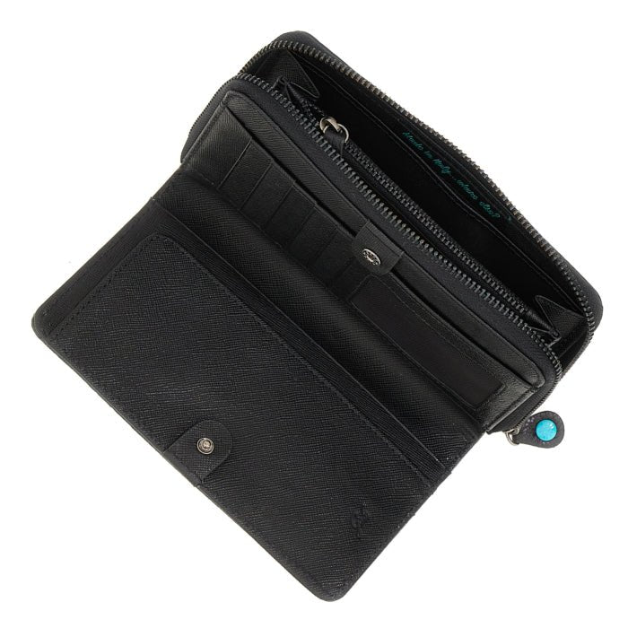 Portafoglio in pelle Gabs G000630ND - X2428 GMoney19 Nero - Pelletteria Allegrini