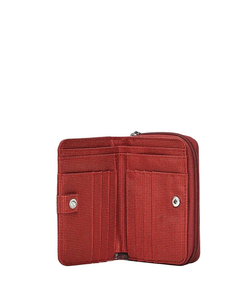 Portafoglio in tessuto MD Mandarina Duck P10QMPN8 Cherry tomato - Pelletteria Allegrini