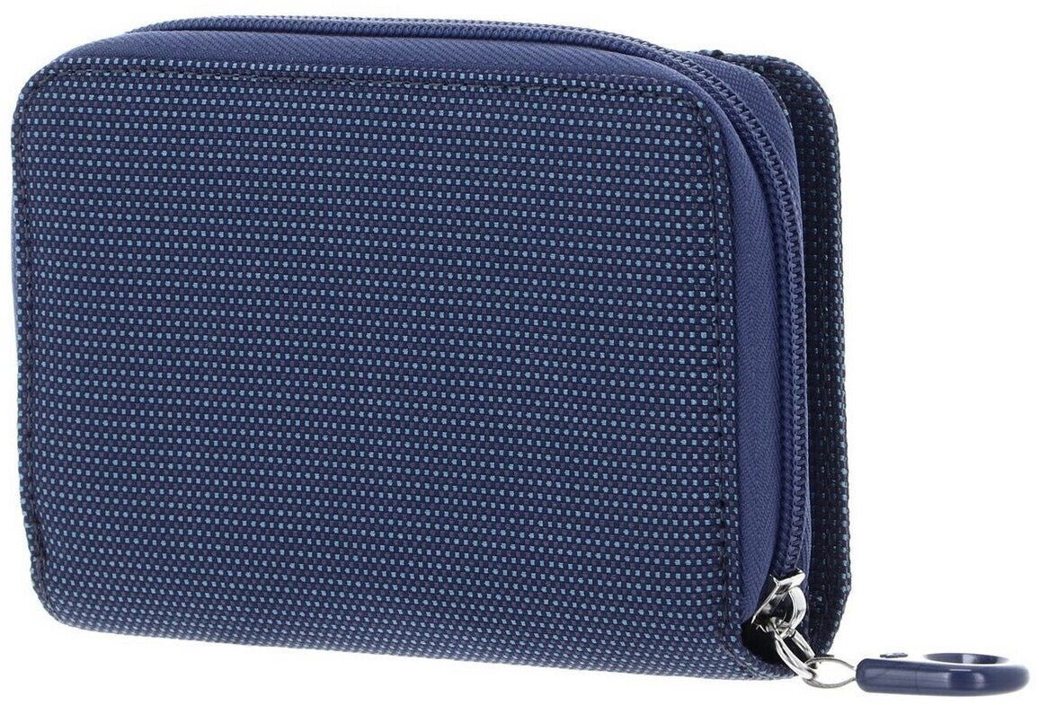 Portafoglio in tessuto MD20 Mandarina Duck P10QMPN8 Deep blue - Pelletteria Allegrini