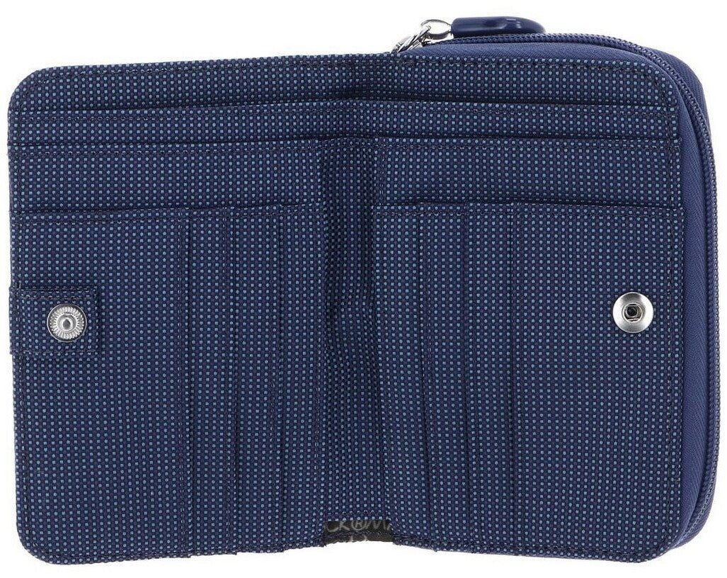 Portafoglio in tessuto MD20 Mandarina Duck P10QMPN8 Deep blue - Pelletteria Allegrini