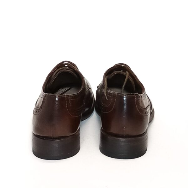 Scarpa donna in pelle Pelletteria Allegrini Filippo D641 Marrone - Pelletteria Allegrini