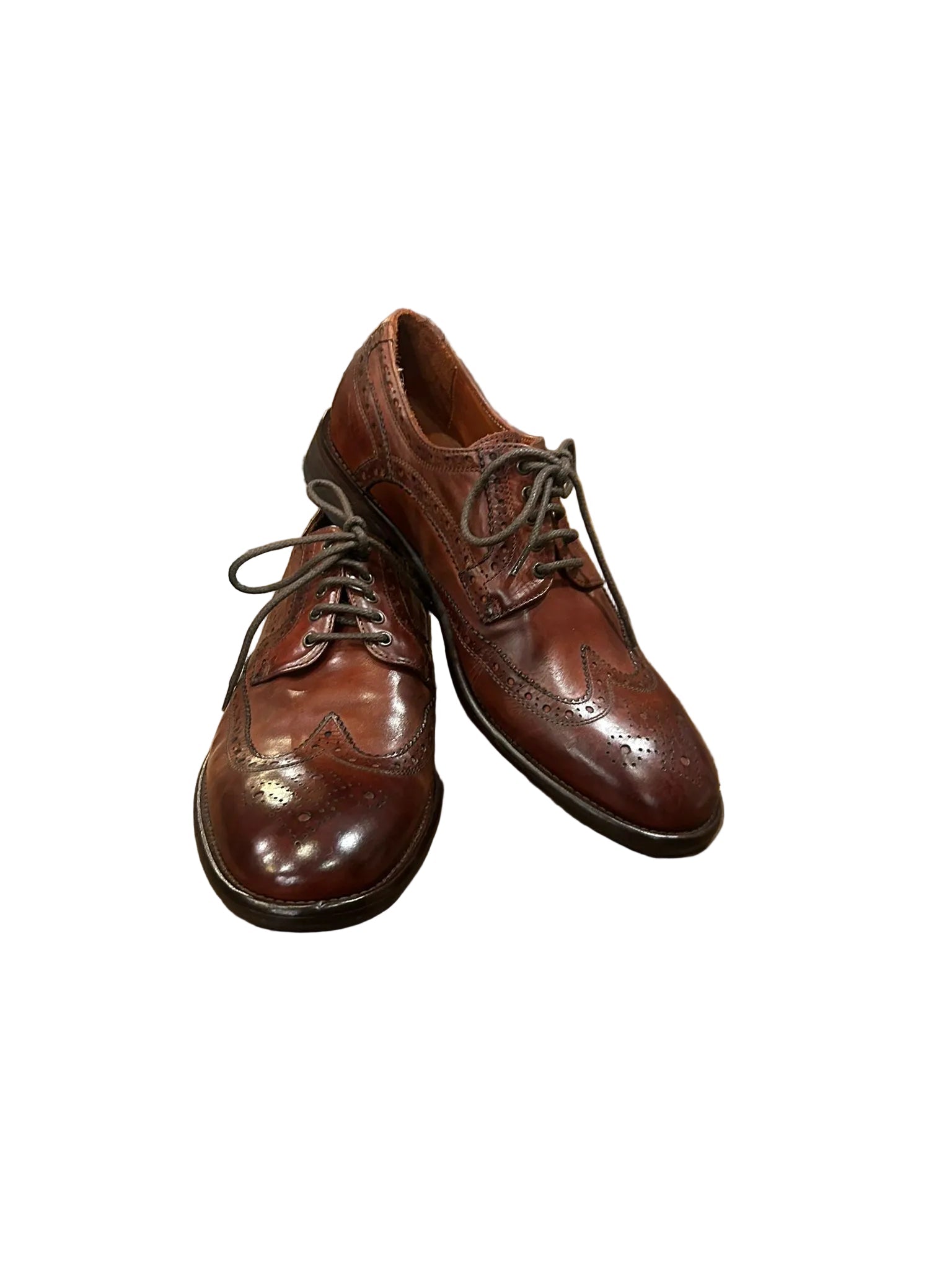 Scarpa stringata uomo in pelle Pelletteria Allegrini Filippo A628 coker - Pelletteria Allegrini
