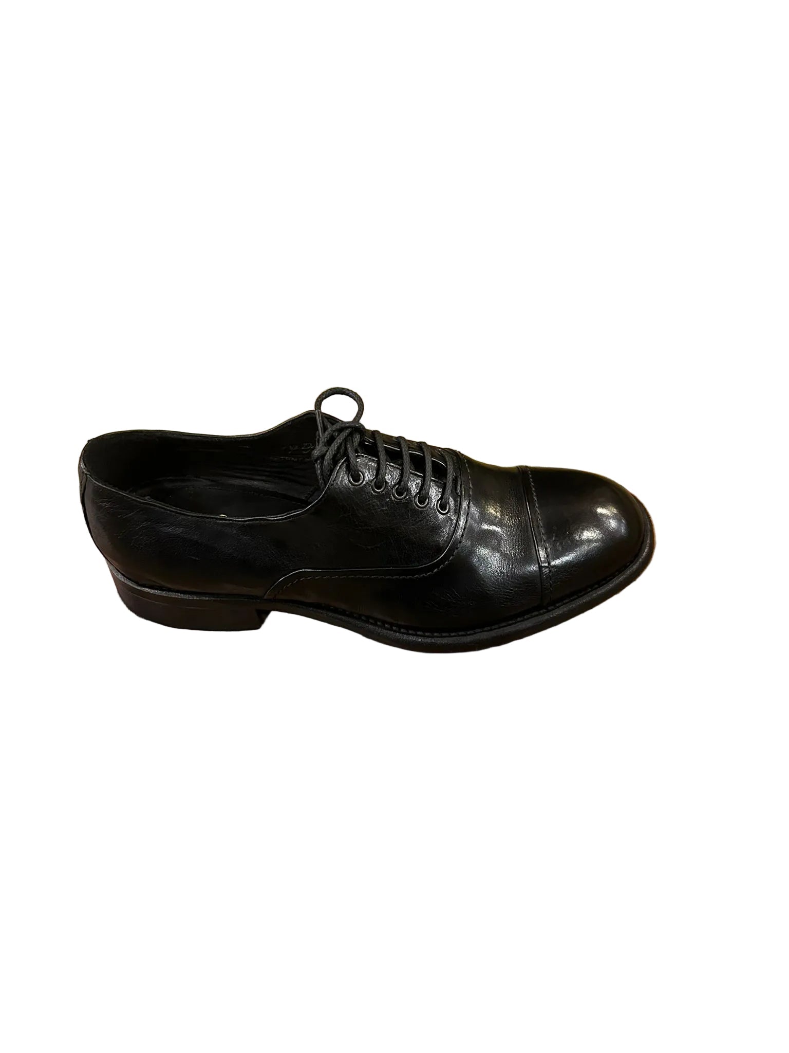 Scarpa stringata uomo in pelle Pelletteria Allegrini Filippo A964 nero - Pelletteria Allegrini