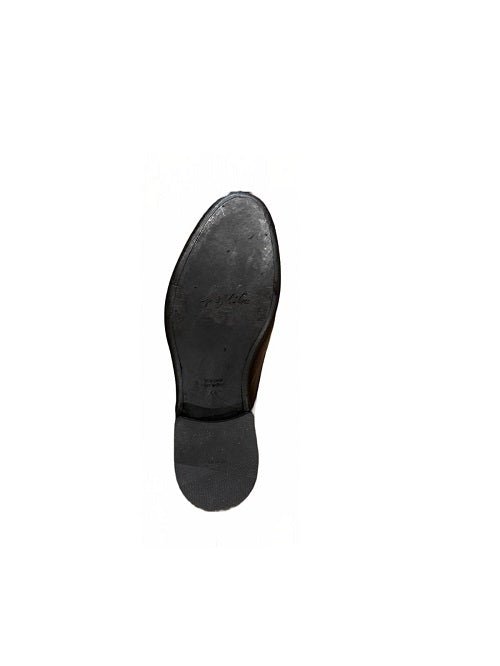 Scarpa stringata uomo in pelle Pelletteria Allegrini Filippo E126 nero - Pelletteria Allegrini
