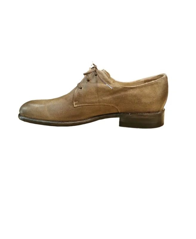 Scarpa stringata uomo in pelle Pelletteria Allegrini Filippo E126CA CORDA - Pelletteria Allegrini
