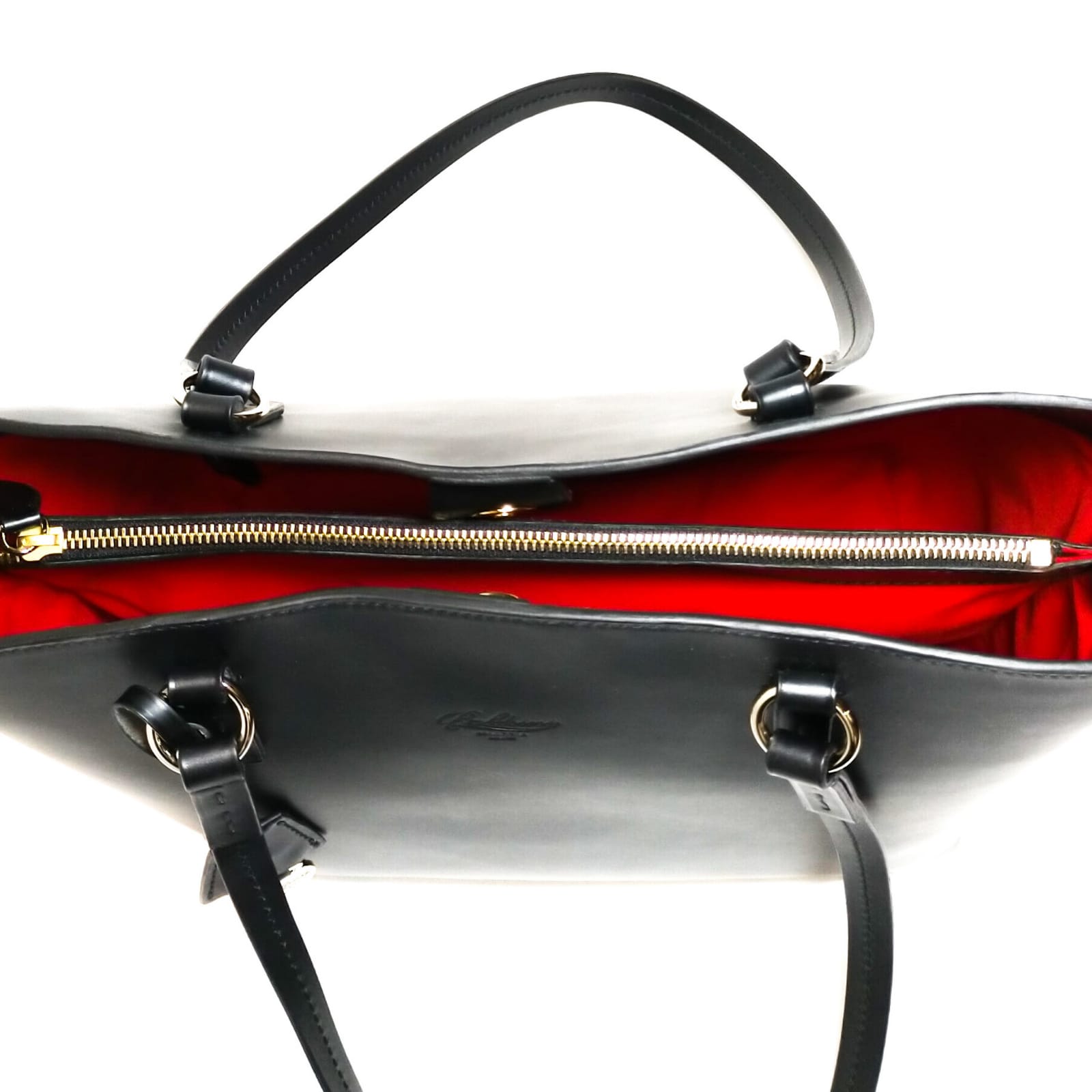 Shopper in pelle Boldrini 06956 Nero - Pelletteria Allegrini