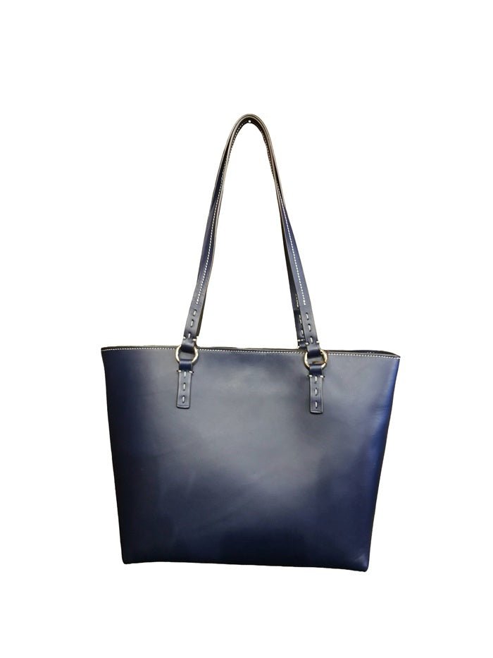 Shopper in pelle Boldrini 06956 Notte - Pelletteria Allegrini