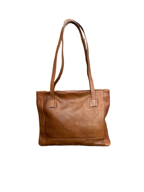 Shopper in pelle I Medici 63/2250 Marrone - Pelletteria Allegrini