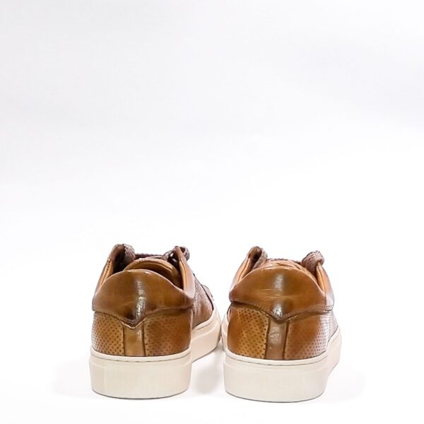 Sneakers bassa donna in pelle Pelletteria Allegrini Filippo D650 Cerro - Pelletteria Allegrini