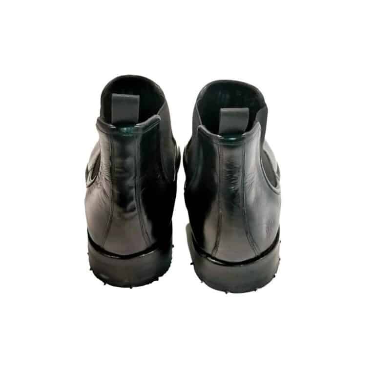 Stivaletto Chelsea uomo in pelle Pelletteria Allegrini Filippo 7976 nero - Pelletteria Allegrini
