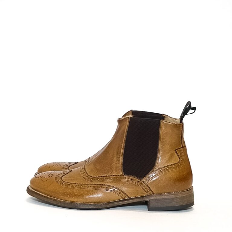 Stivaletto donna in pelle Pelletteria Allegrini Filippo 5264 Cerro - Pelletteria Allegrini