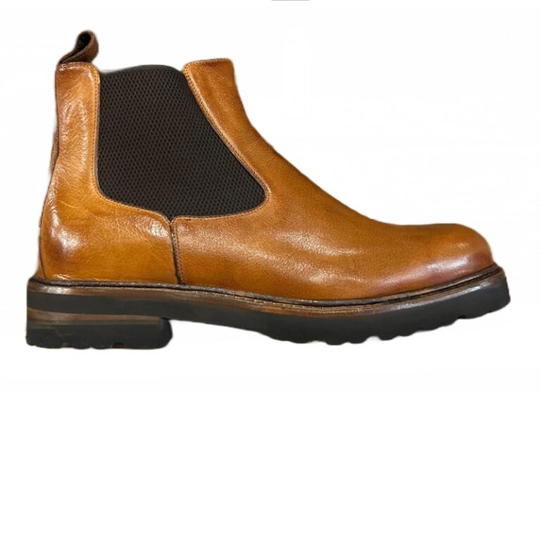 Stivaletto donna in pelle Pelletteria Allegrini Filippo RIETI Cuoio - Pelletteria Allegrini
