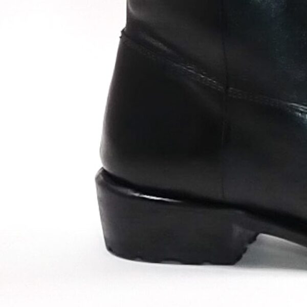 Stivaletto texano donna in pelle Pelletteria Allegrini Filippo 5258 Nero - Pelletteria Allegrini