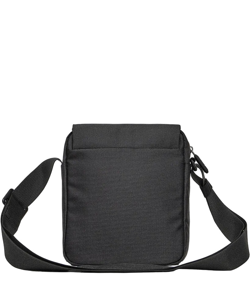 Tracolla in tessuto con patta District Mandarina Duck P10KPT04 Nero - Pelletteria Allegrini