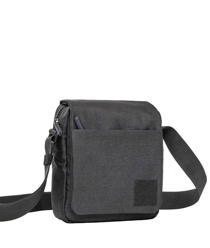 Tracolla in tessuto con patta District Mandarina Duck P10KPT04 Steel - Pelletteria Allegrini