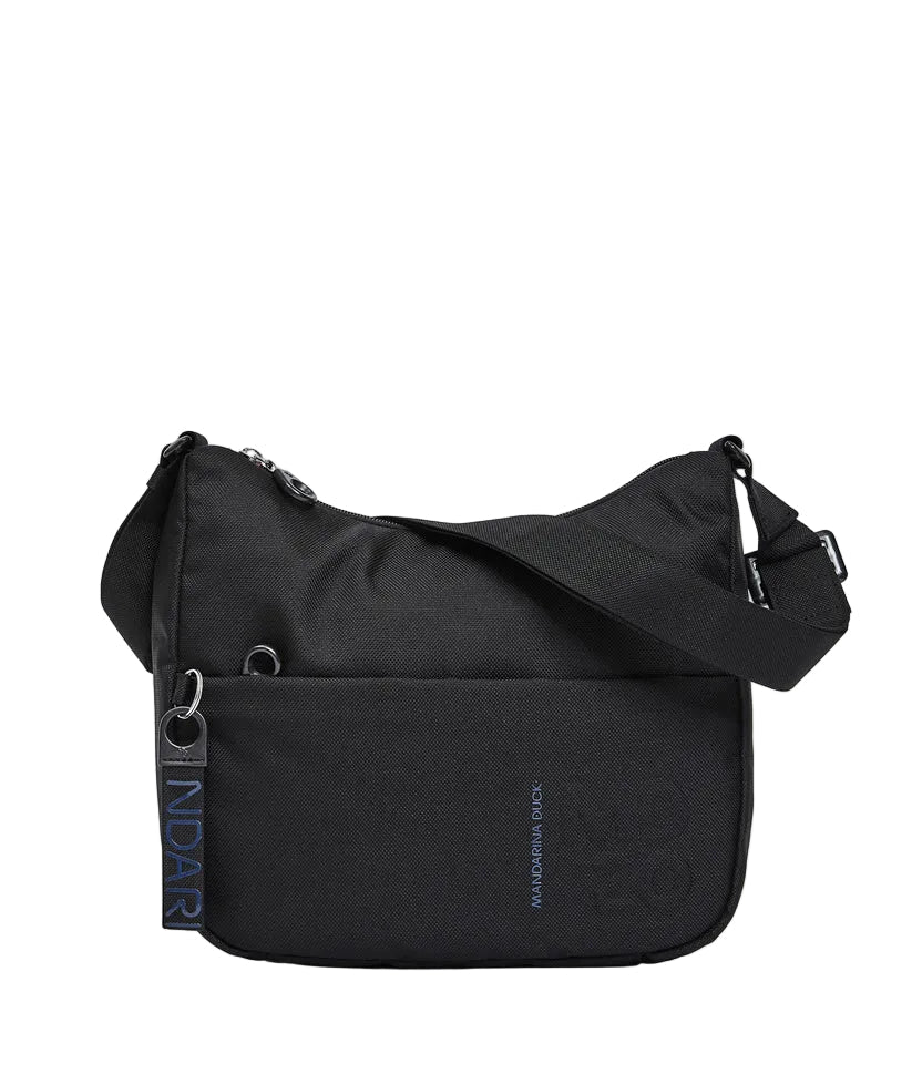 Tracolla in tessuto MD20 Mandarina Duck P10QMT37 Nero - Pelletteria Allegrini