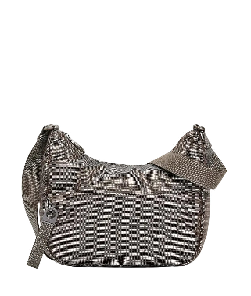Tracolla in tessuto MD20 Mandarina Duck P10QMT37 Taupe - Pelletteria Allegrini