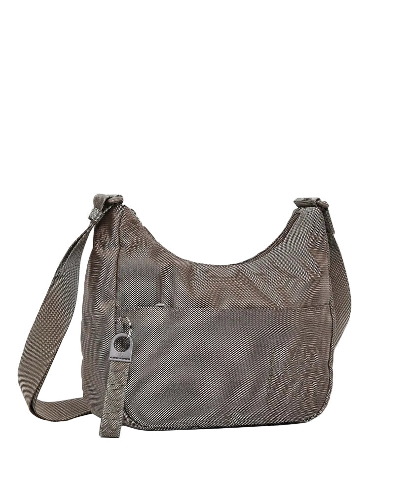 Tracolla in tessuto MD20 Mandarina Duck P10QMT37 Taupe - Pelletteria Allegrini