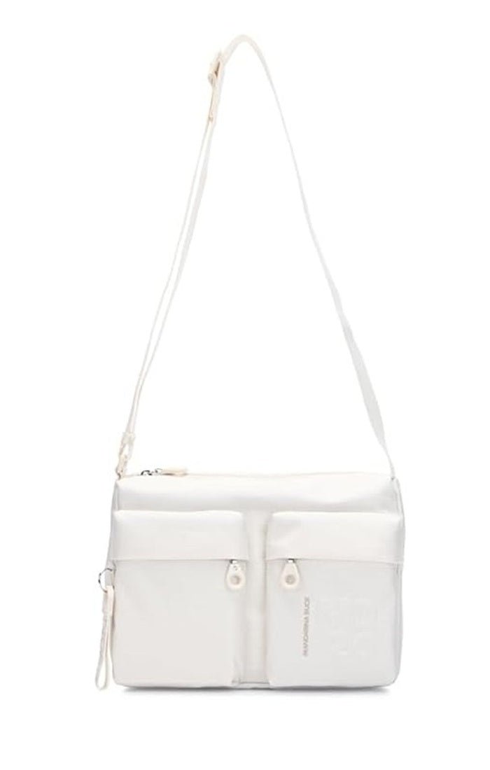 Tracolla in tessuto MD20 Mandarina Duck P10QMTT5 Latte - Pelletteria Allegrini