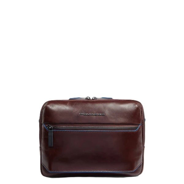 Tracolla uomo porta iPad®mini Piquadro CA6588B2 Mogano - Pelletteria Allegrini