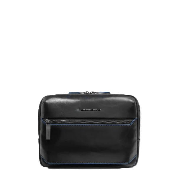 Tracolla uomo porta iPad®mini Piquadro CA6588B2 Nero - Pelletteria Allegrini
