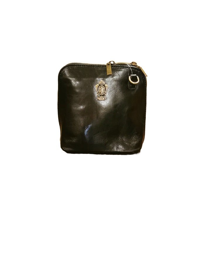 Tracollina in pelle i Medici 63/298 Nero - Pelletteria Allegrini