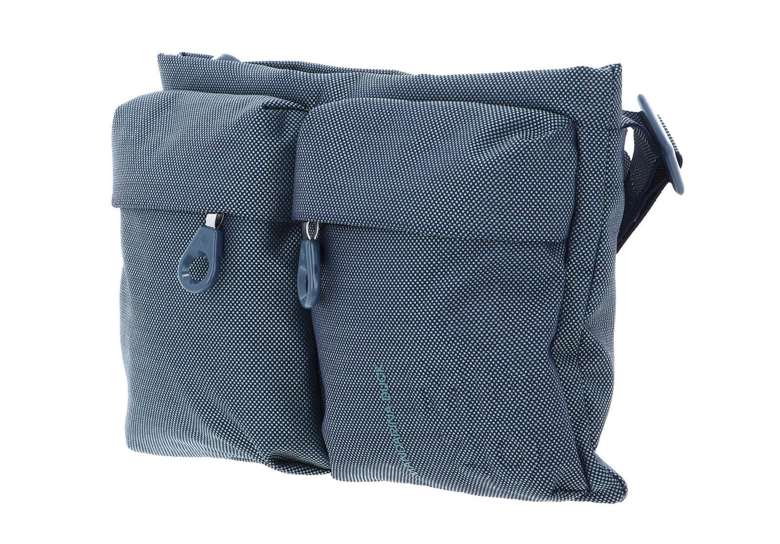 Tracollina in tessuto MD Mandarina Duck P10QMT47 Blue wing - Pelletteria Allegrini