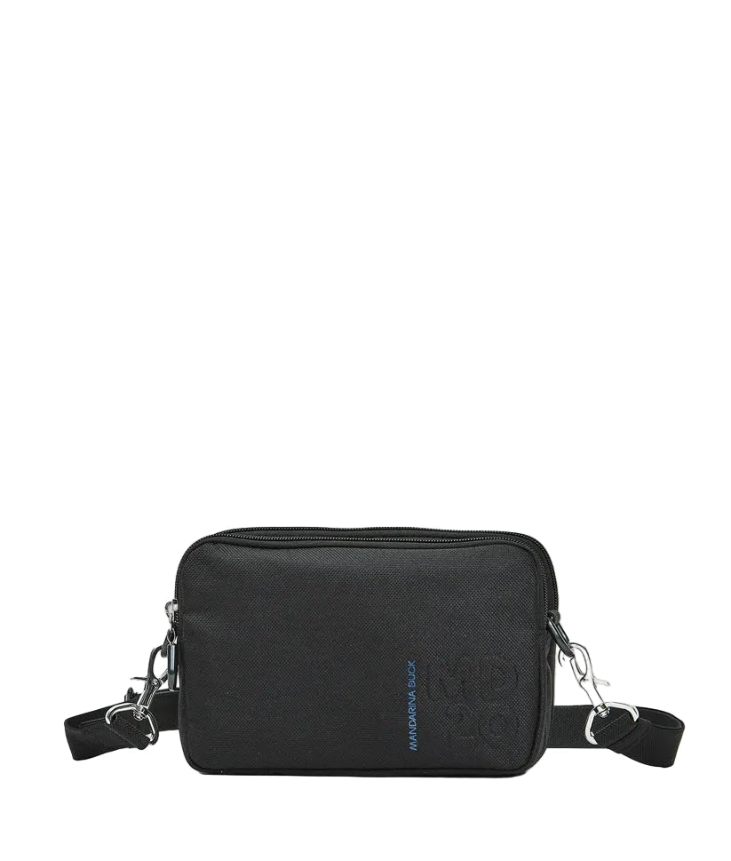 Tracollina in tessuto MD20 Mandarina Duck P10QMT57 Nero - Pelletteria Allegrini